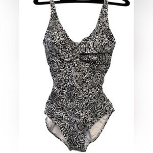 Lands End Grecian Style Swimsuit